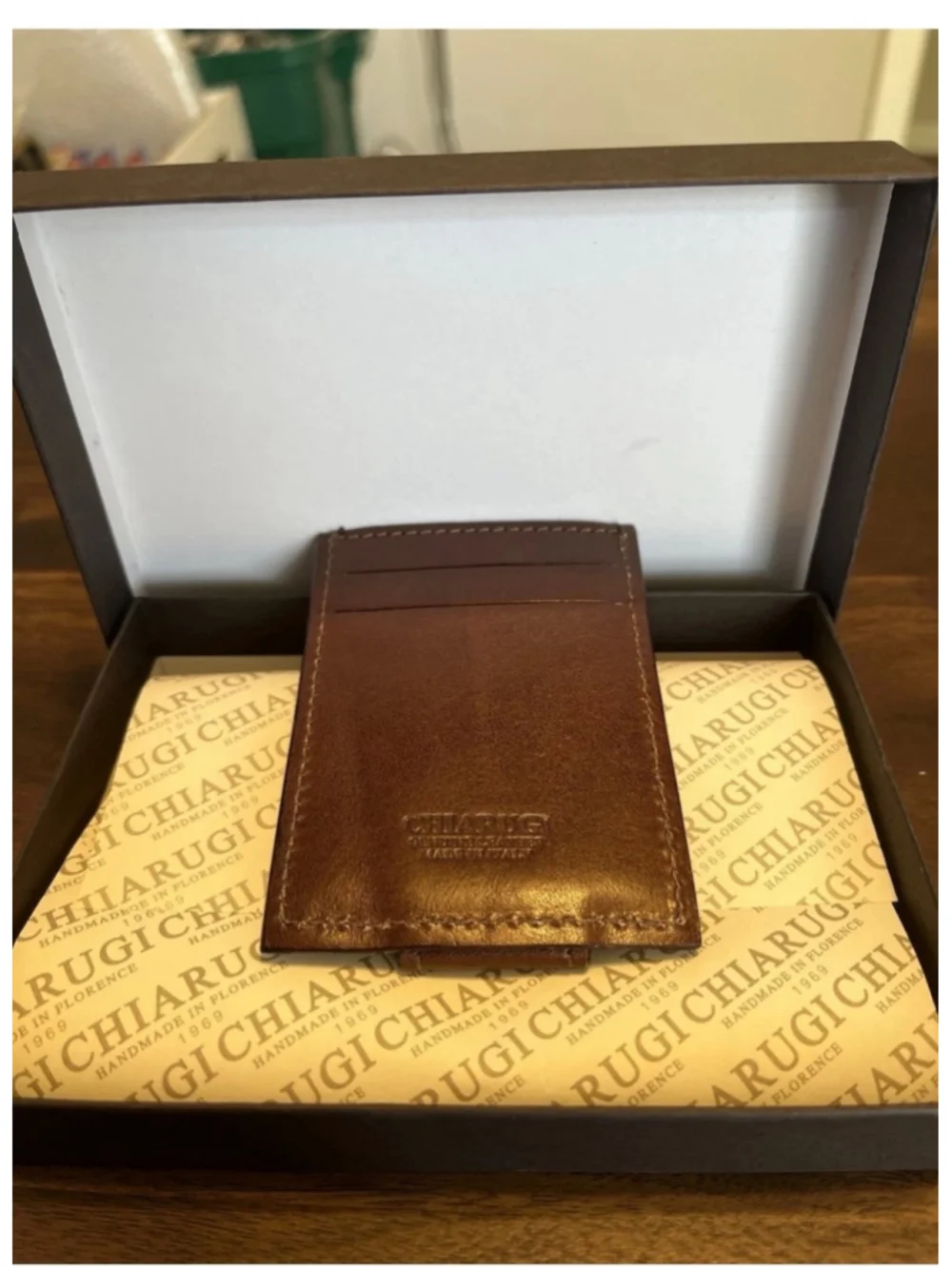 NEW Chiarugi Men’s Wallet- AUTHENTIC Purchased In Italy